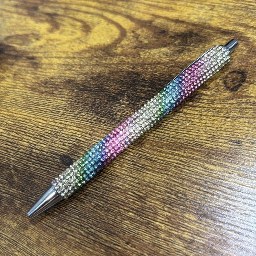 Multicolor Rhinestone Pen - Picture 2 of 2